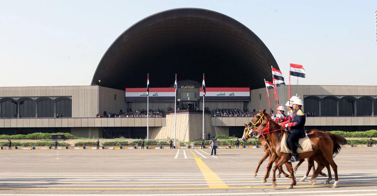 Iraq celebrates victory over the Islamic State (IS)  with a military parade in Baghdad, July 15, 2017. (Photo: Iraqi Prime Minister’s Press Office)